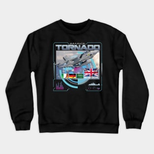 Tornado German British  Airforce Pilot Gift Modern Warbird Crewneck Sweatshirt